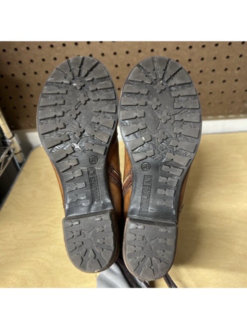 PIKOLINOS Le Mans Brown Leather Boots Size 38 Womens Side Zipper - Picture 8 of 9